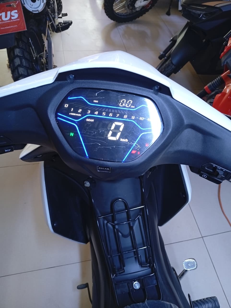 Vista trasera